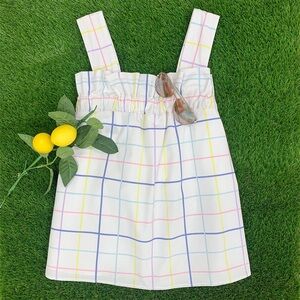 TBBC Layne's Ladies Top Water Street Windowpane with Hamptons Size Small NWT